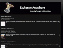 Tablet Screenshot of anywherexchange.com